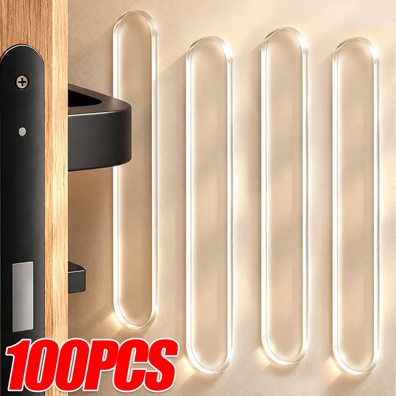 Furniture Hardware Parts - Siliconen kastbumpers strips zelfklevende anti-botsing deurstop