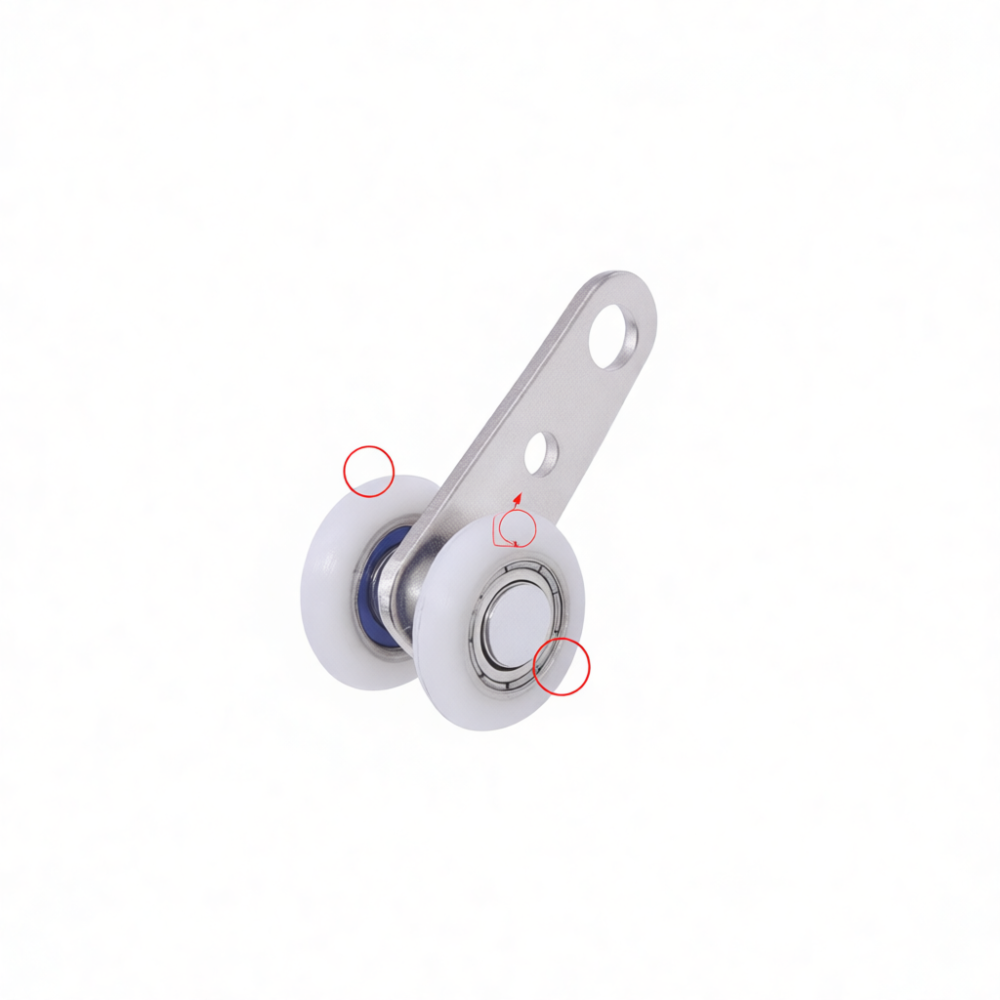 Furniture Hardware Parts - Zware schuifdeurrol, hangende rol voor kast,