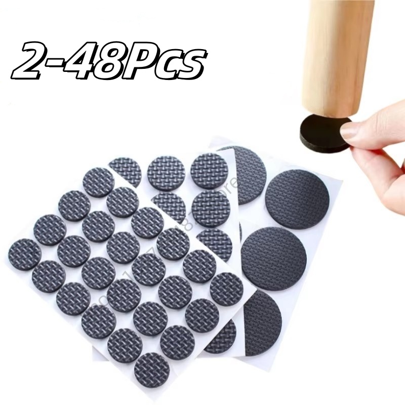 Furniture Hardware Feet - 2-48Pc Zelfklevende Zwarte Meubelvoetjes Vilt Pads