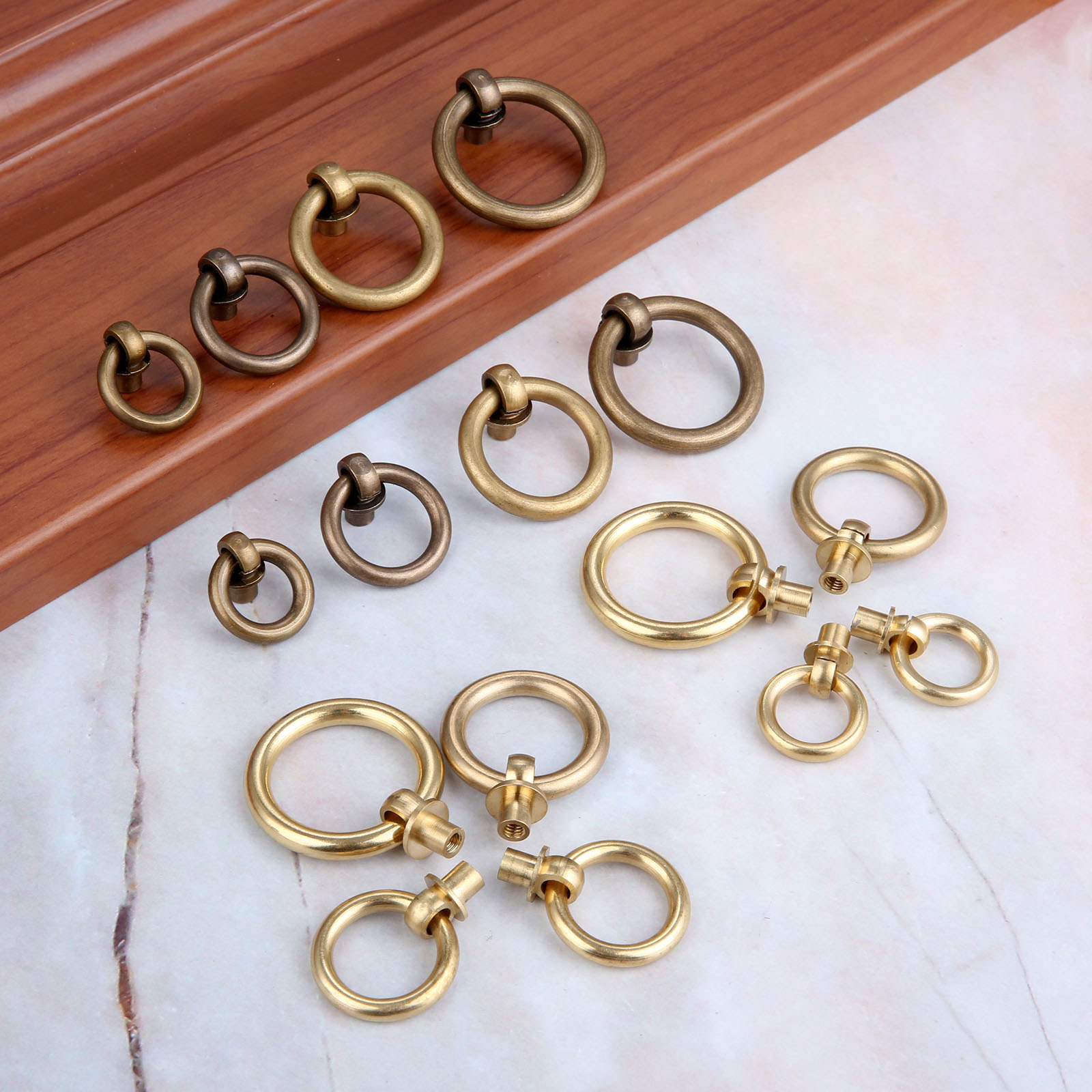 Vintage Furniture Hardware Pulls - 2 Stuks Antieke Ladekast Deur Keuken