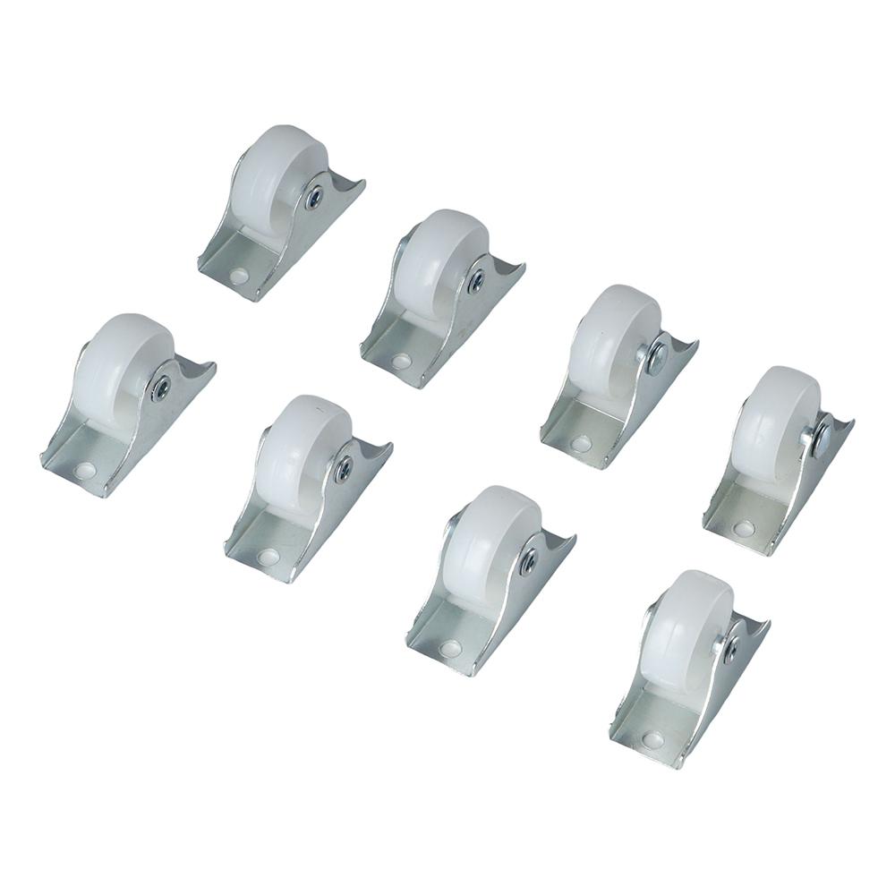 Furniture Rails Hardware - 1 inch hardware-accessoires Platte auto Niet-draaibaar