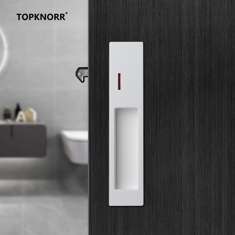 Furniture Hardware Accessories - Onzichtbaar schuifdeurslot Push-Pull-haak voor houten deuren