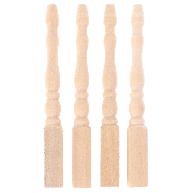 Furniture Hardware Feet - ● 4 stks/set 1:12 poppenhuis miniatuur