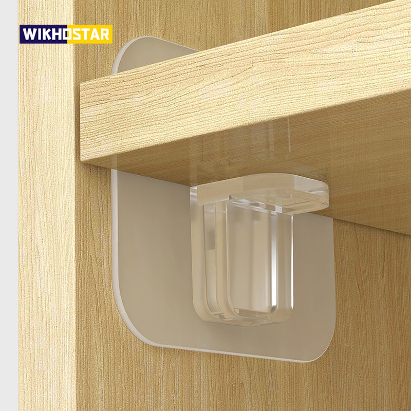 Shelf Peg Support - WIKHOSTAR 4/10pcs Zelfklevende Plank Ondersteuning Pinnen