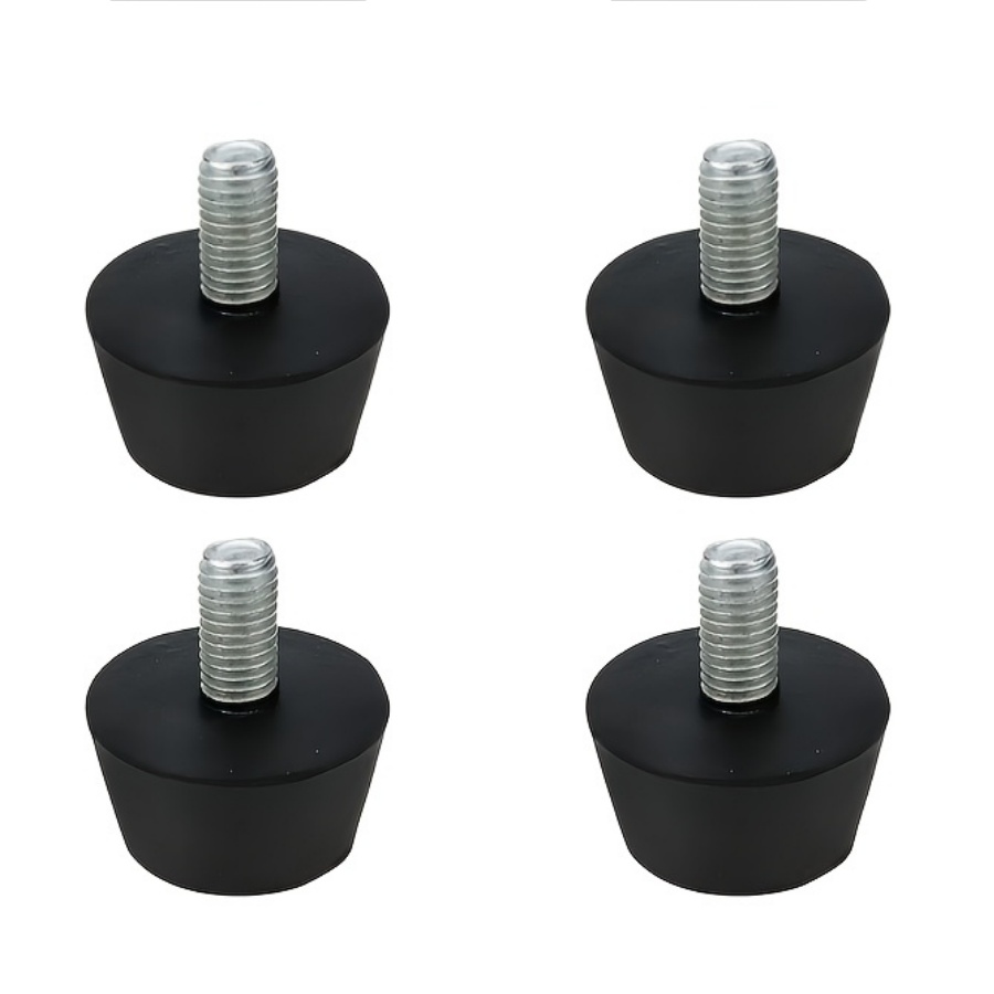 Furniture Hardware Feet - 4 stuks rubberen verstelbare voetpad met