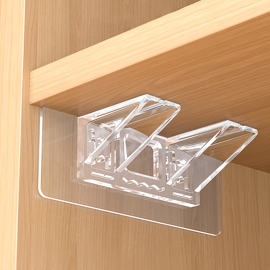 Shelf Peg Support - 6/12 Stuks Plank Ondersteuning Pinnen, Zelfklevende
