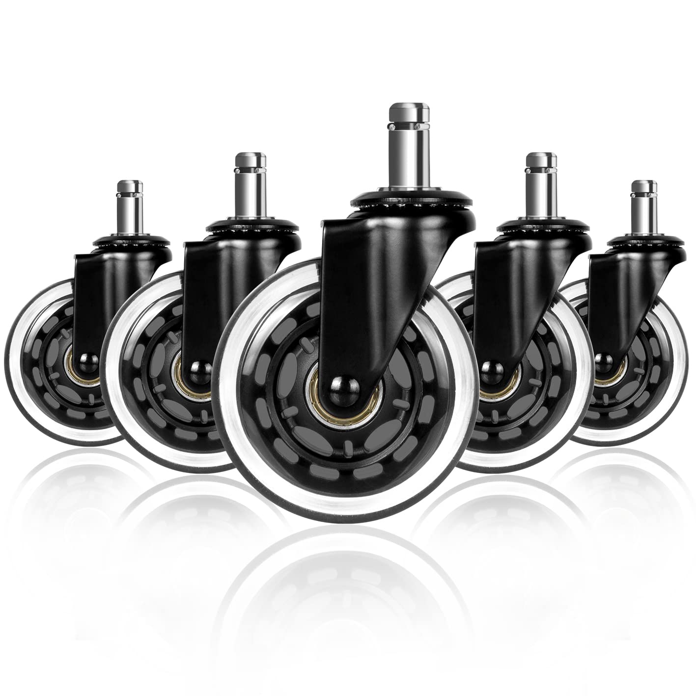 Furniture Hardware Replacement - 5PCS Universele Mute Caster 50KG Wiel