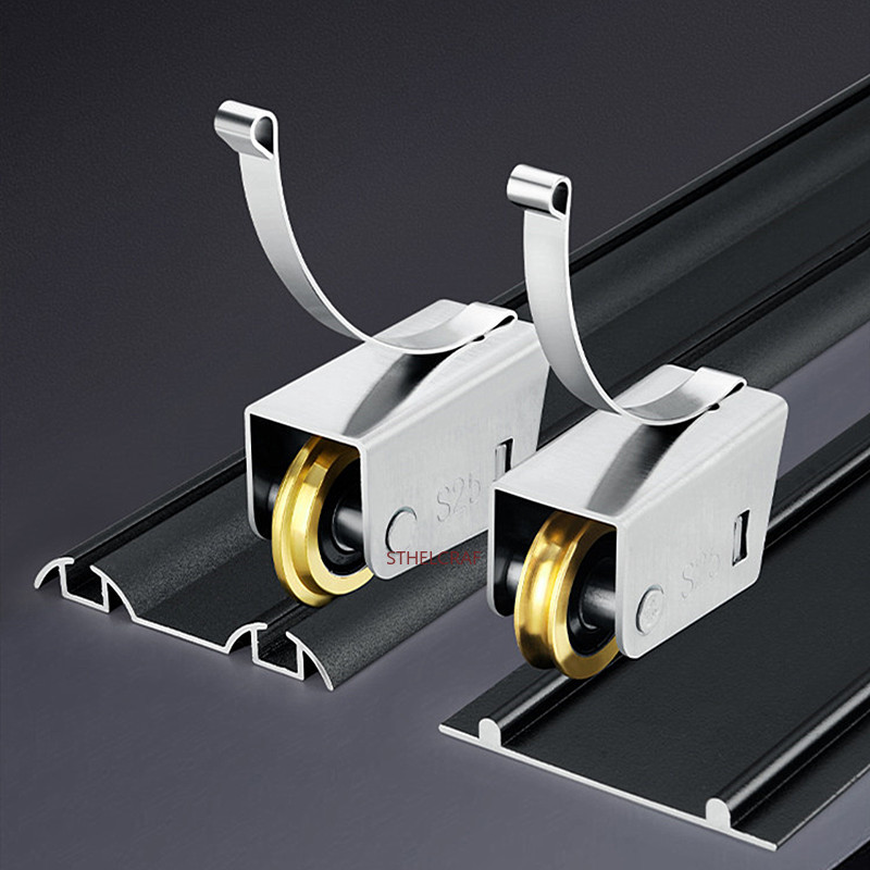 2 stuks roestvrijstalen trackk - Furniture Rails Hardware recensie en prijs