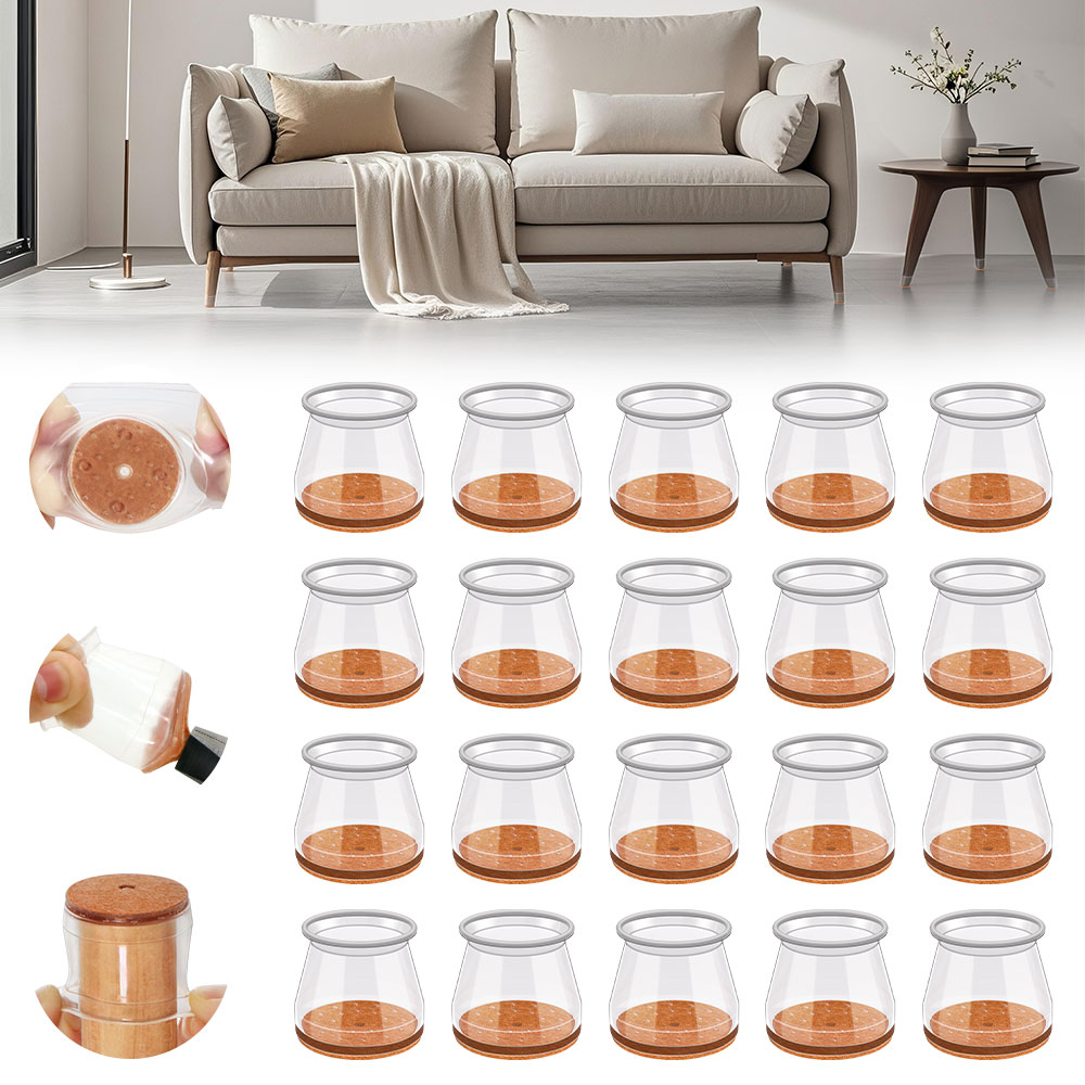 24-36 Stuks Stoelpoot Caps Sil - Furniture Hardware Feet recensie en prijs