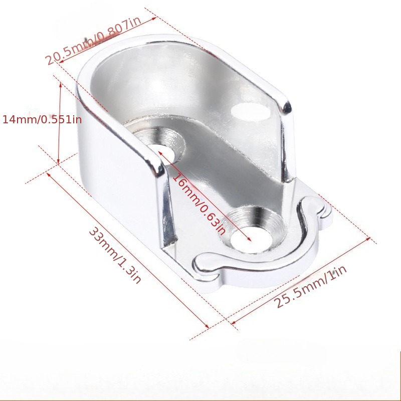 Robuuste metalen U-vormige sta - Furniture Rails Hardware recensie en prijs