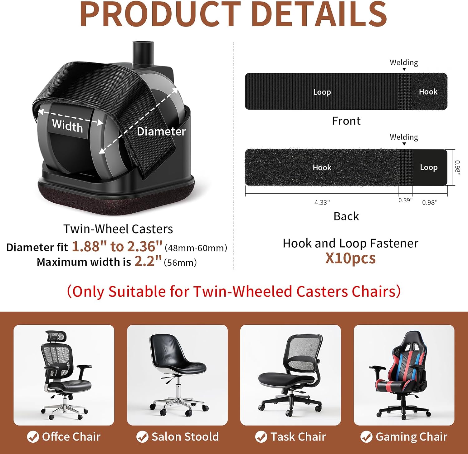 5 STKS Stoelbeenbeschermers Bu - Furniture Hardware Feet recensie en prijs