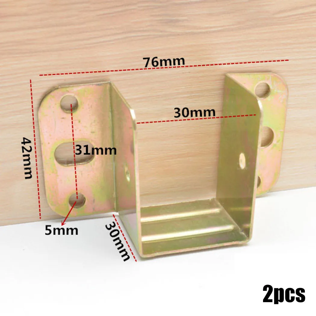 2 stks U-vormige Metalen Bedbe - Furniture Rails Hardware recensie en prijs