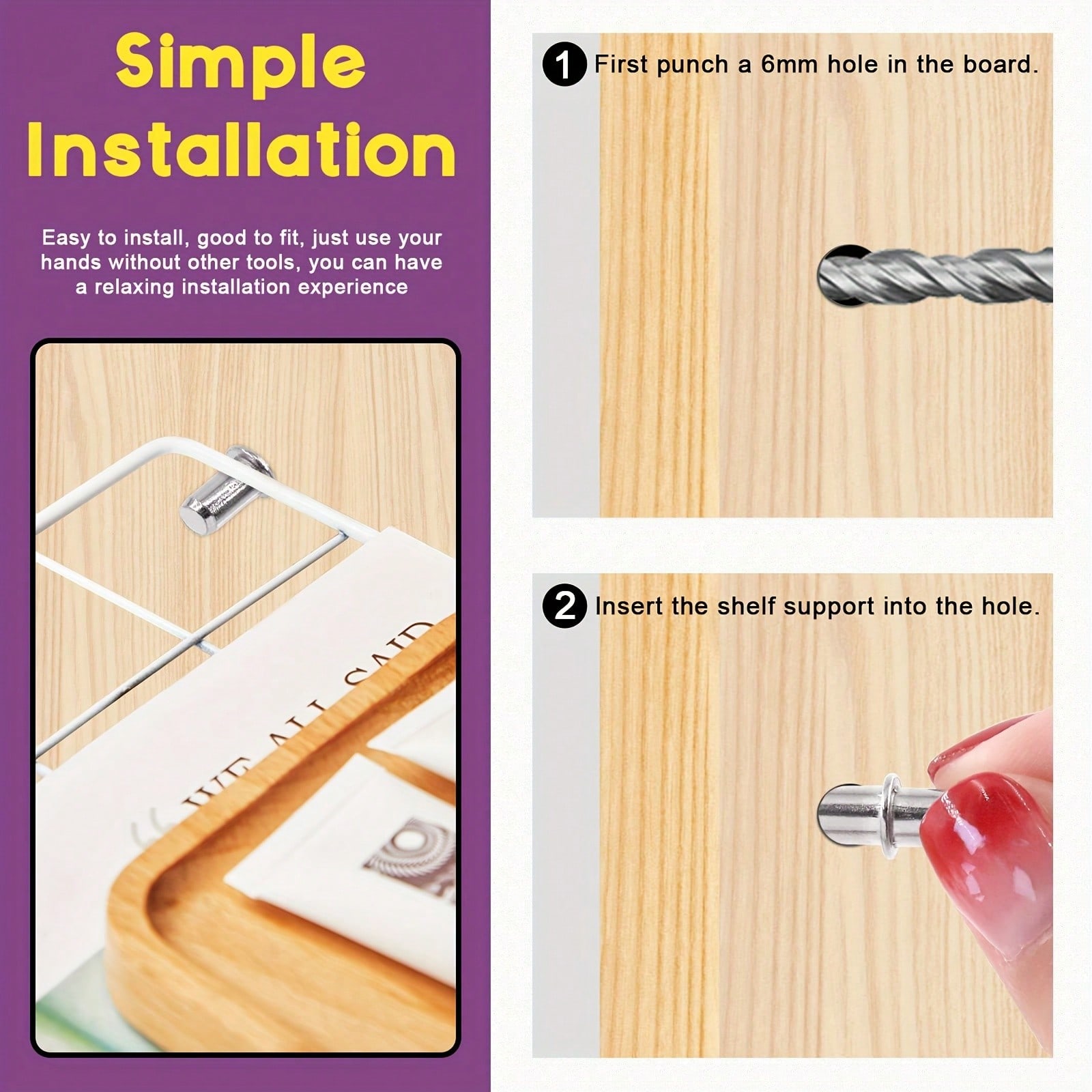 40 stuks plankstiften muurlaag - Shelf Peg Support recensie en prijs