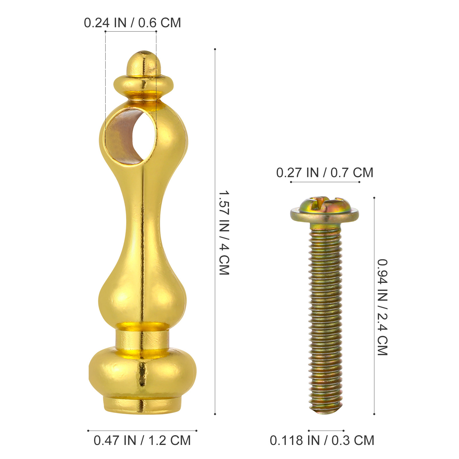 4 stuks metalen railspindels m - Furniture Rails Hardware recensie en prijs