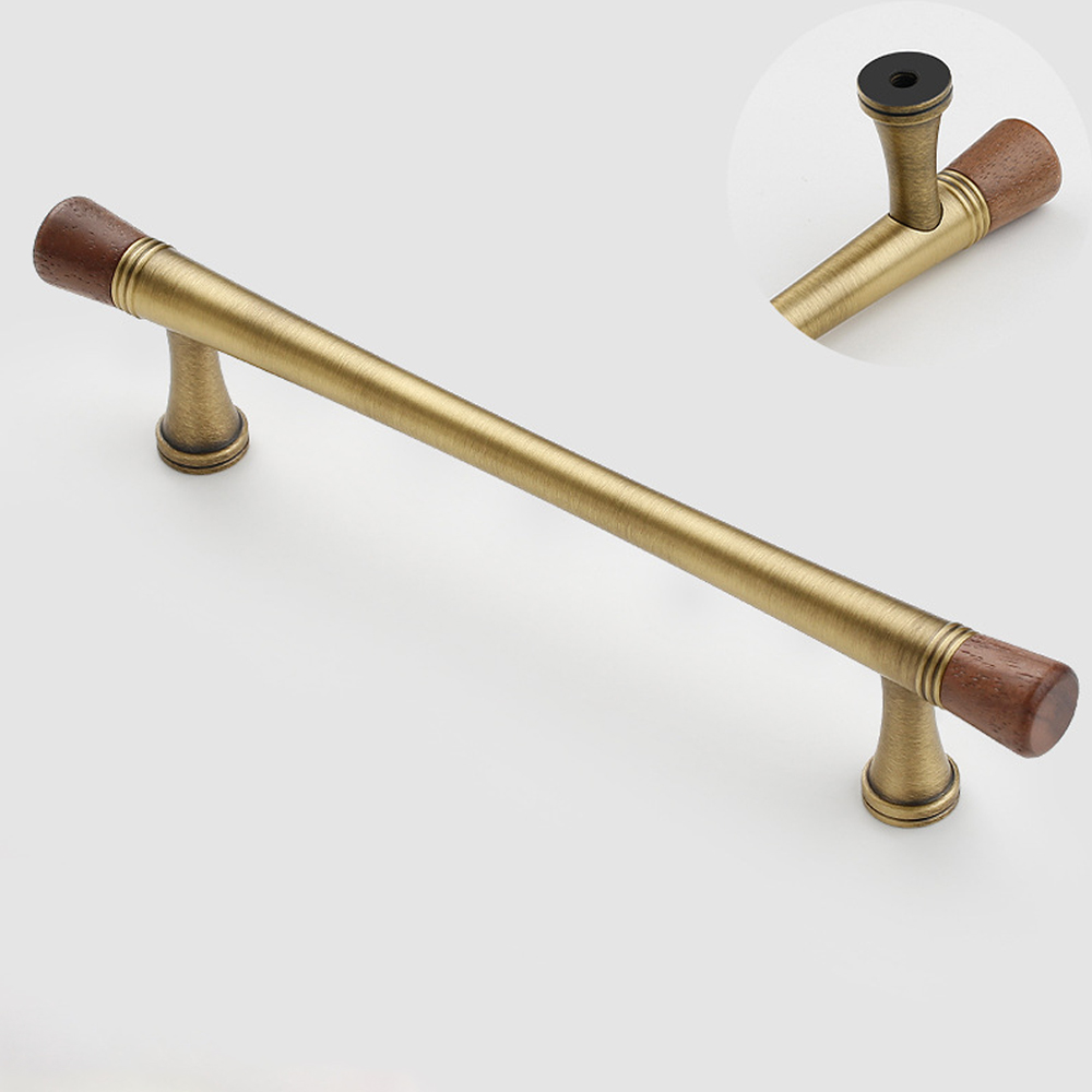 Vintage walnoot messing handva - Vintage Furniture Hardware Pulls recensie en prijs