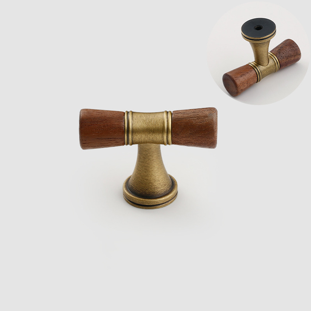 Vintage walnoot messing handva - Vintage Furniture Hardware Pulls recensie en prijs