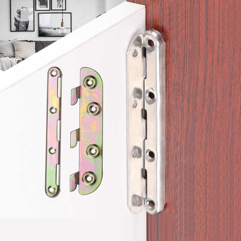 1set 6/8 inch Metalen Bedbeuge - Furniture Rails Hardware recensie en prijs