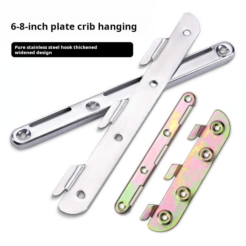 1set 6/8 inch Metalen Bedbeuge - Furniture Rails Hardware recensie en prijs