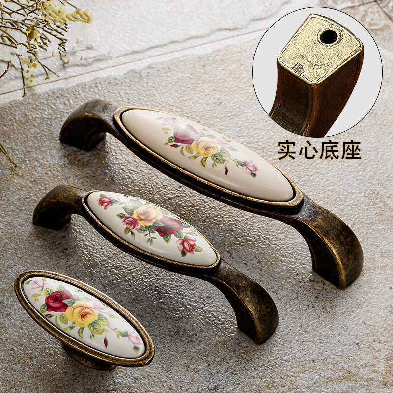 Vintage keramische handgreep k - Vintage Furniture Hardware Pulls recensie en prijs