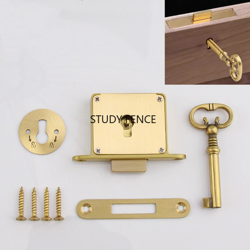1PC Antiek Metalen Ladeslot Wi - Furniture Hardware Accessories recensie en prijs