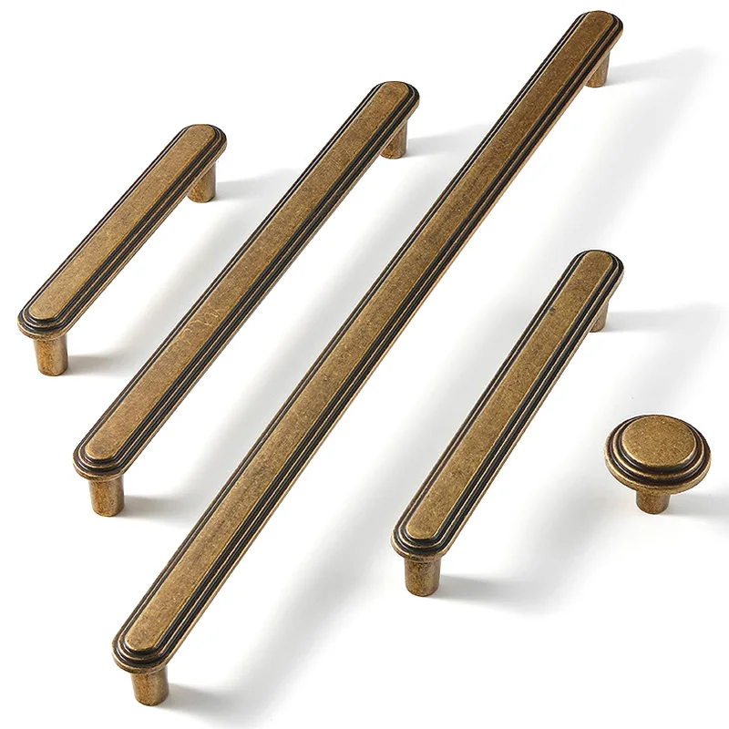 Retro handgrepen antieke koper - Vintage Furniture Hardware Pulls recensie en prijs