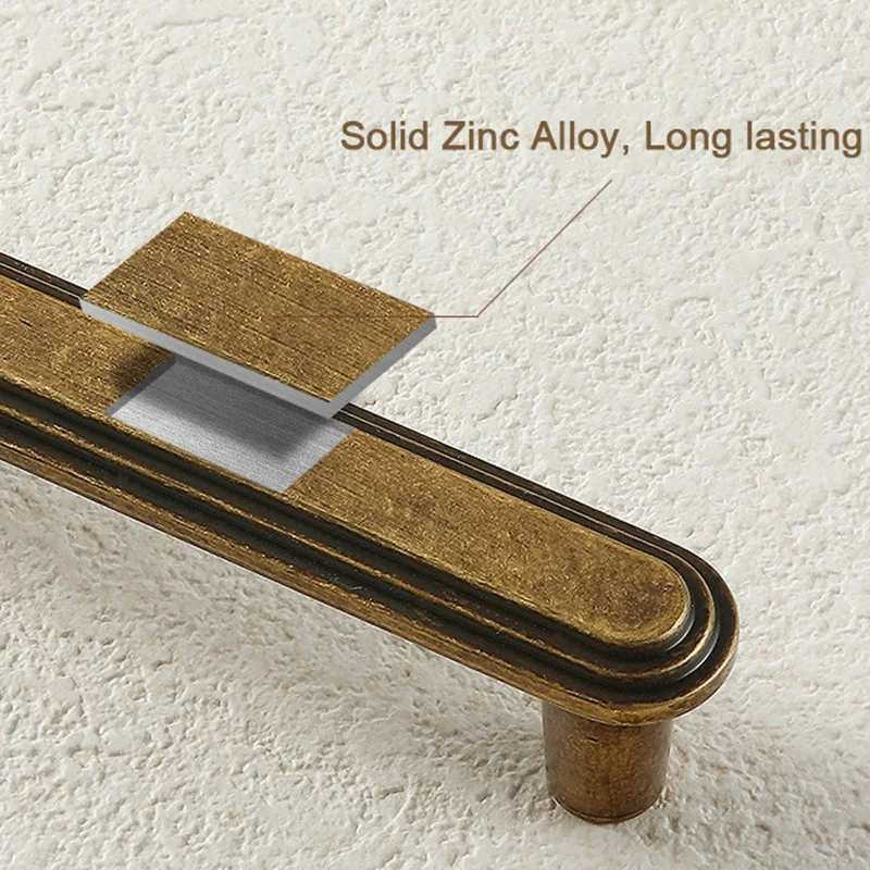 Retro handgrepen antieke koper - Vintage Furniture Hardware Pulls recensie en prijs