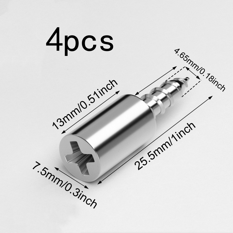 4 stuks zware metalen plankste - Shelf Peg Support recensie en prijs