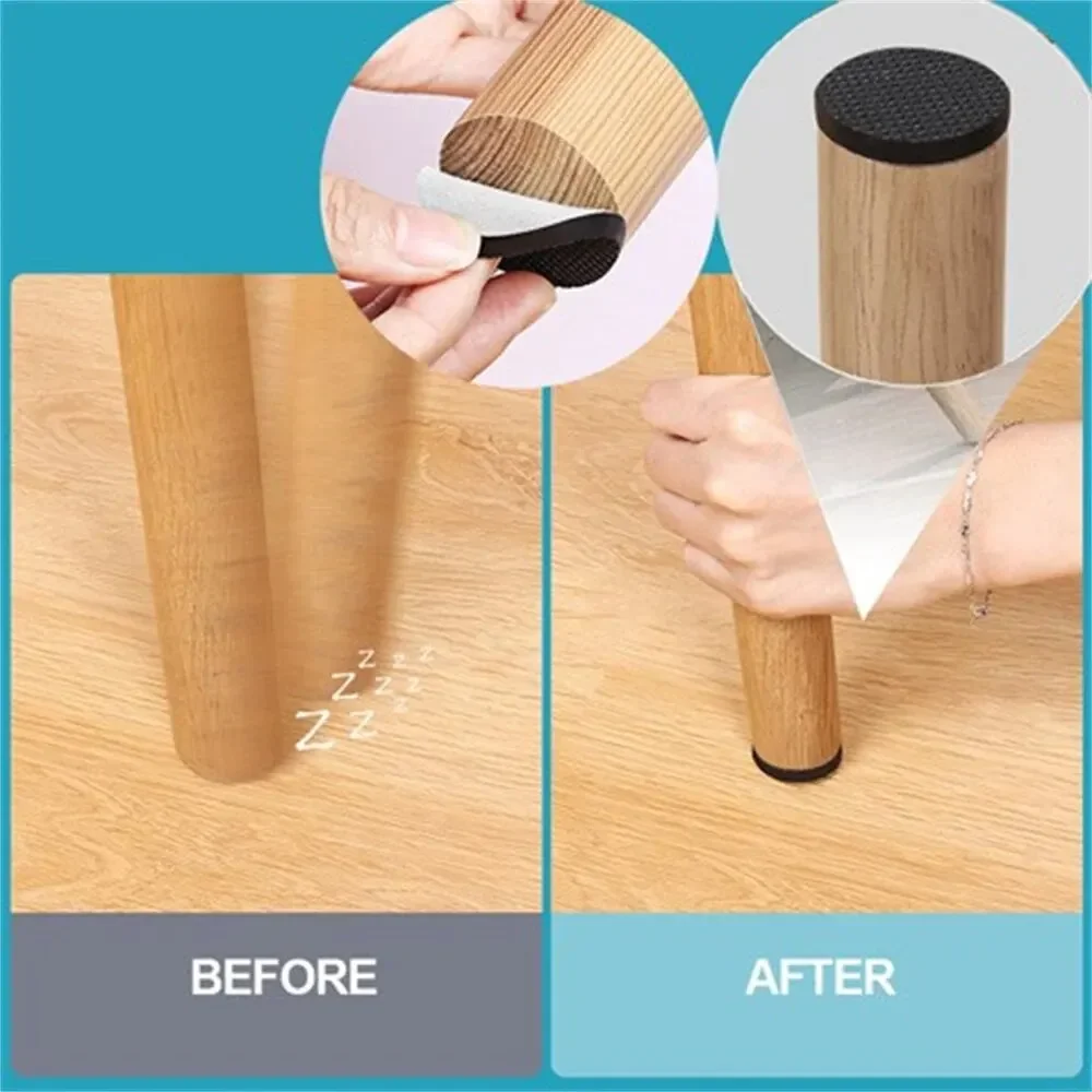 Rubberen pads voor stoelpoten, - Furniture Hardware Feet recensie en prijs