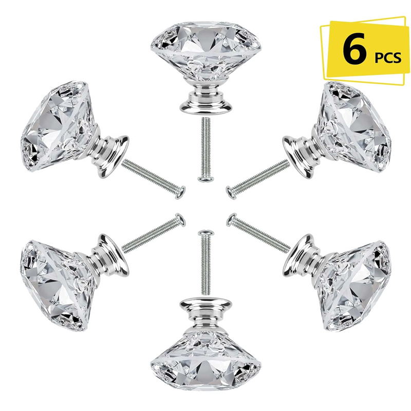 6 Stuks Kastknop Met Schroeven - Furniture Hardware Parts recensie en prijs