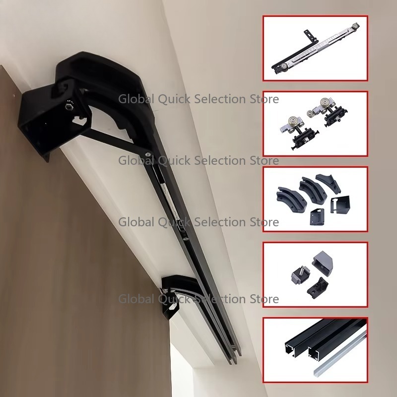 Inbouw schuifdeursysteem voor  - Furniture Rails Hardware recensie en prijs