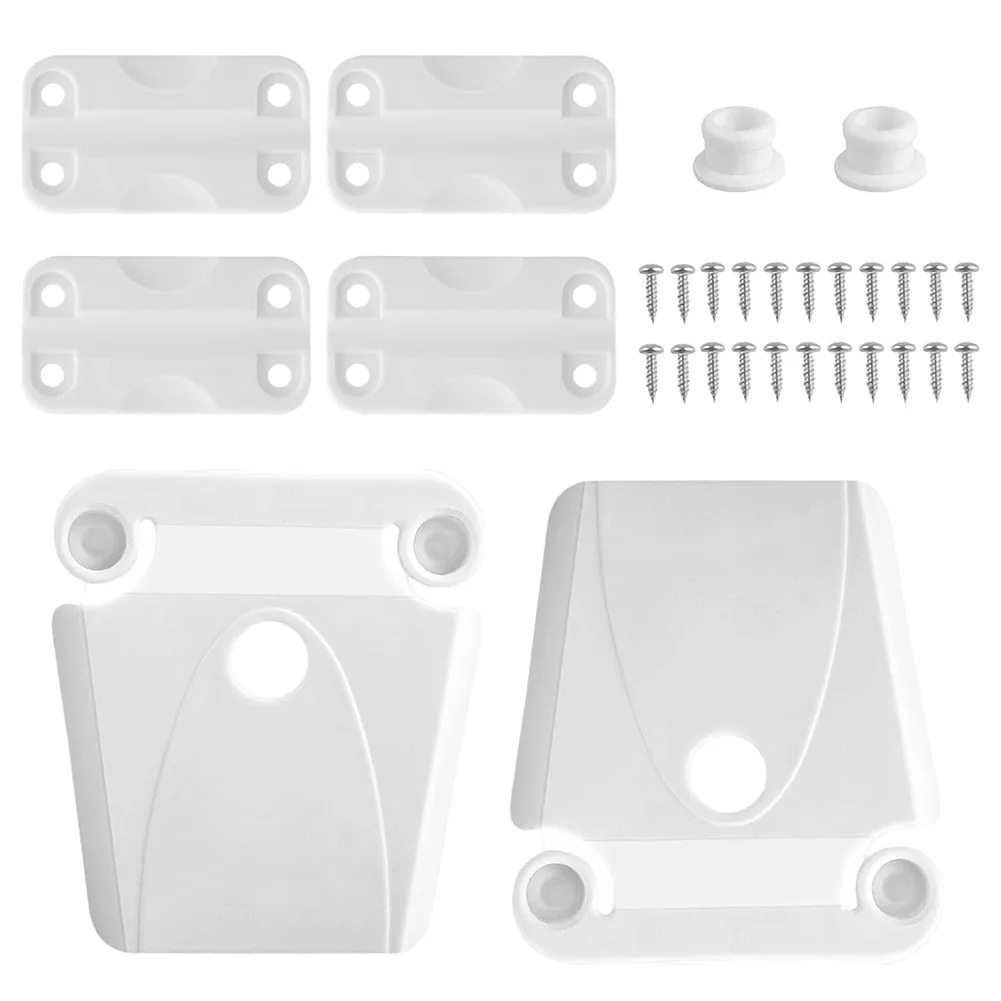 4-pack scharnieren en 2 grende - Furniture Hardware Replacement recensie en prijs